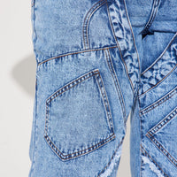 Taking A Chance Easy Waist Wide Leg Jeans - Light Wash