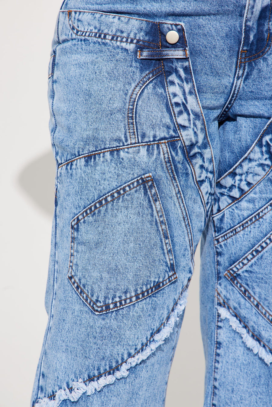 Taking A Chance Easy Waist Wide Leg Jeans - Light Wash