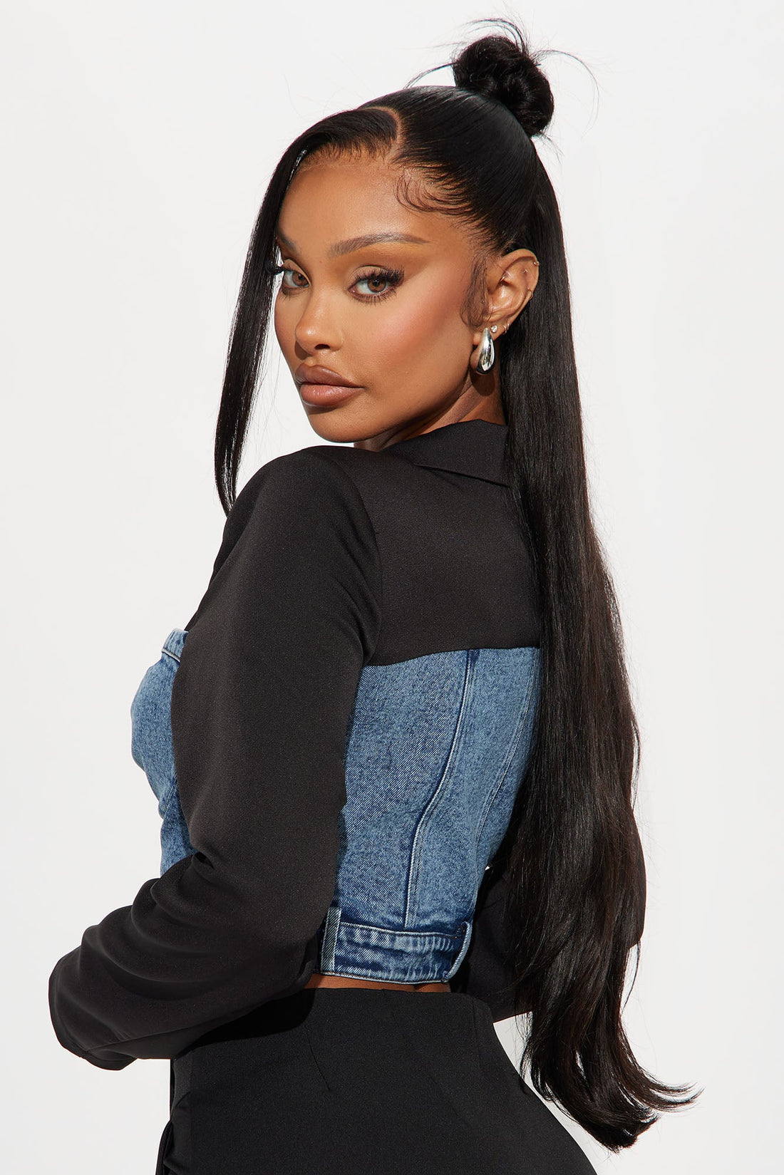 Take The Edge Off Blazer - Black/combo