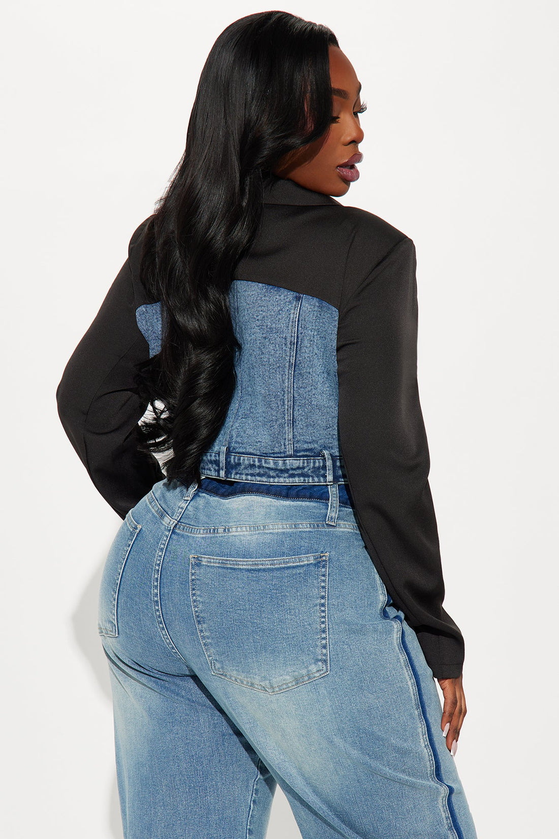 Take The Edge Off Blazer - Black/combo