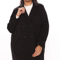 All Business Baby Coat - Black