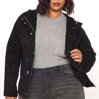 Gimme Some Love Anorak Jacket - Black