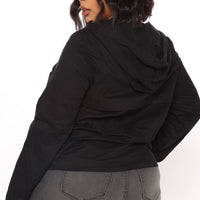 Gimme Some Love Anorak Jacket - Black