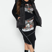 Leave It To Me Puffer Vest - Black