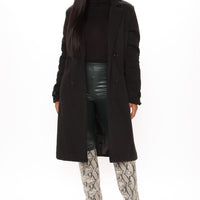 All Business Baby Coat - Black