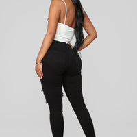 Glistening Jeans - Black