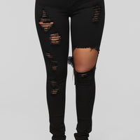 Glistening Jeans - Black