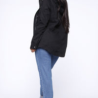 Gimme Some Love Anorak Jacket - Black