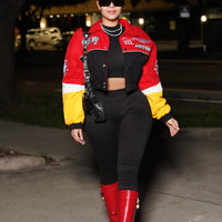 Need For Speed Bomber Jacket - Red/combo