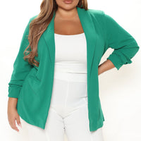 The Celine Blazer - Kelly Green