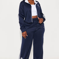Cowboys Territory Zip Up Jacket - Navy