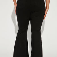 Mystery Solved Extreme Bell Bottom Jeans - Black