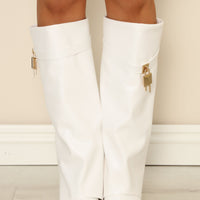 Big City Dreams Boots - White
