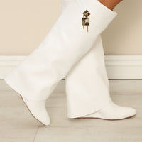 Big City Dreams Boots - White