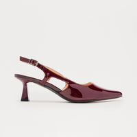 Alena Slingback Pumps - Wine
