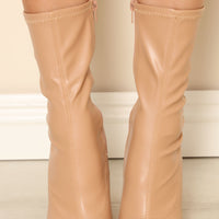 At Last Booties - Camel