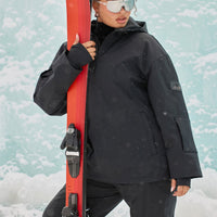 Snow Much Fun Snowboard Jacket - Black