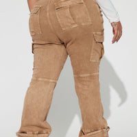 Camden Cargo Utility Jeans - Tan