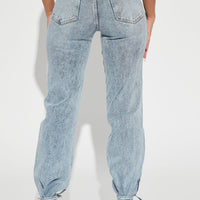 Tall All Tied Up Straight Leg Jeans - Medium Wash