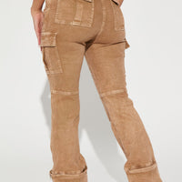 Camden Cargo Utility Jeans - Tan