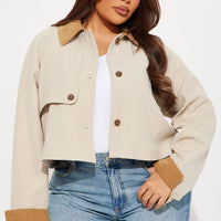 Coming Around Barn Jacket - Khaki