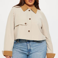 Coming Around Barn Jacket - Khaki
