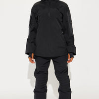 Snow Much Fun Snowboard Jacket - Black