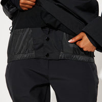 Snow Much Fun Snowboard Jacket - Black