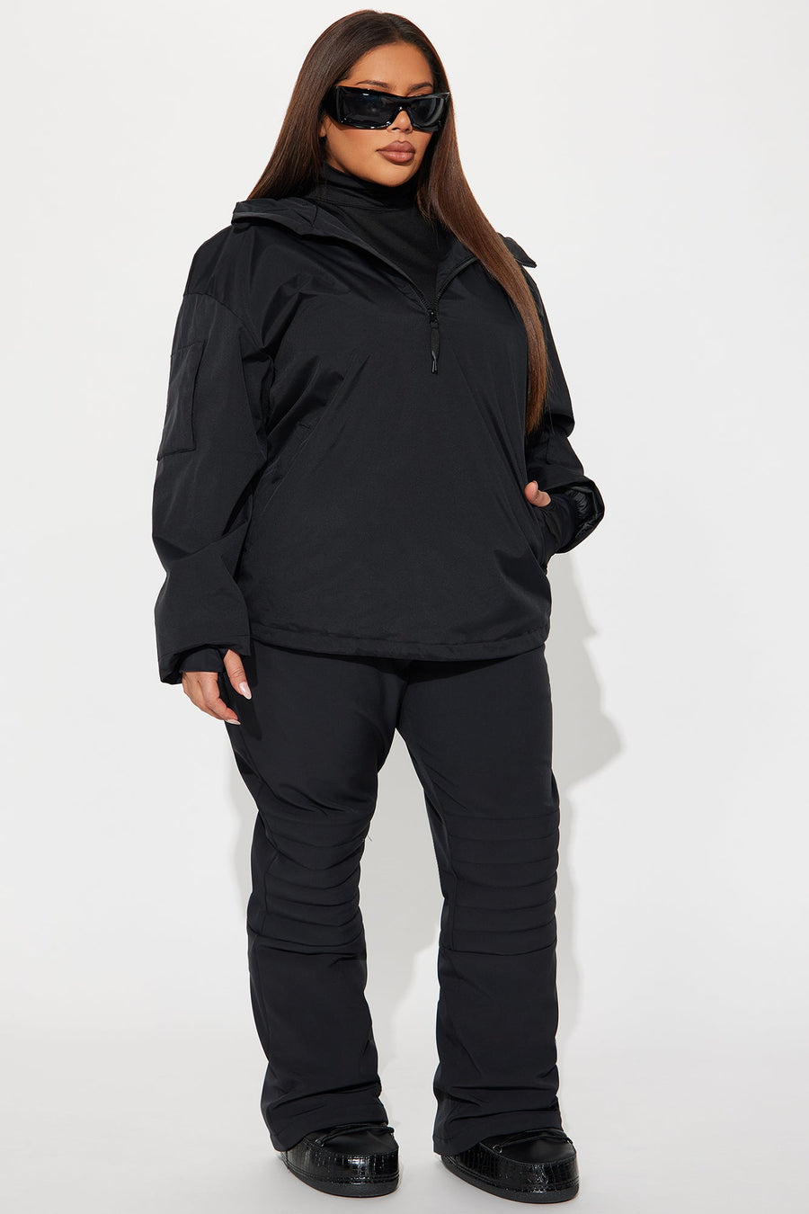 Snow Much Fun Snowboard Jacket - Black