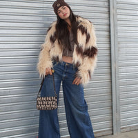 Chelsea Drop Waist Baggy Jeans - Medium Wash