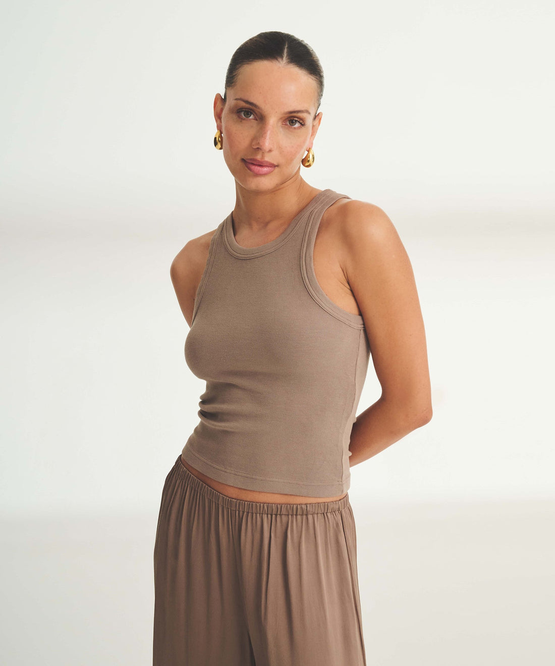 Baby Rib Cropped Tank