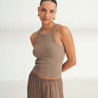 Baby Rib Cropped Tank