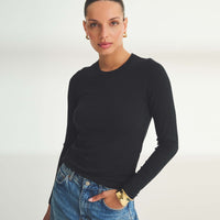 Baby Rib Long Sleeve Tee