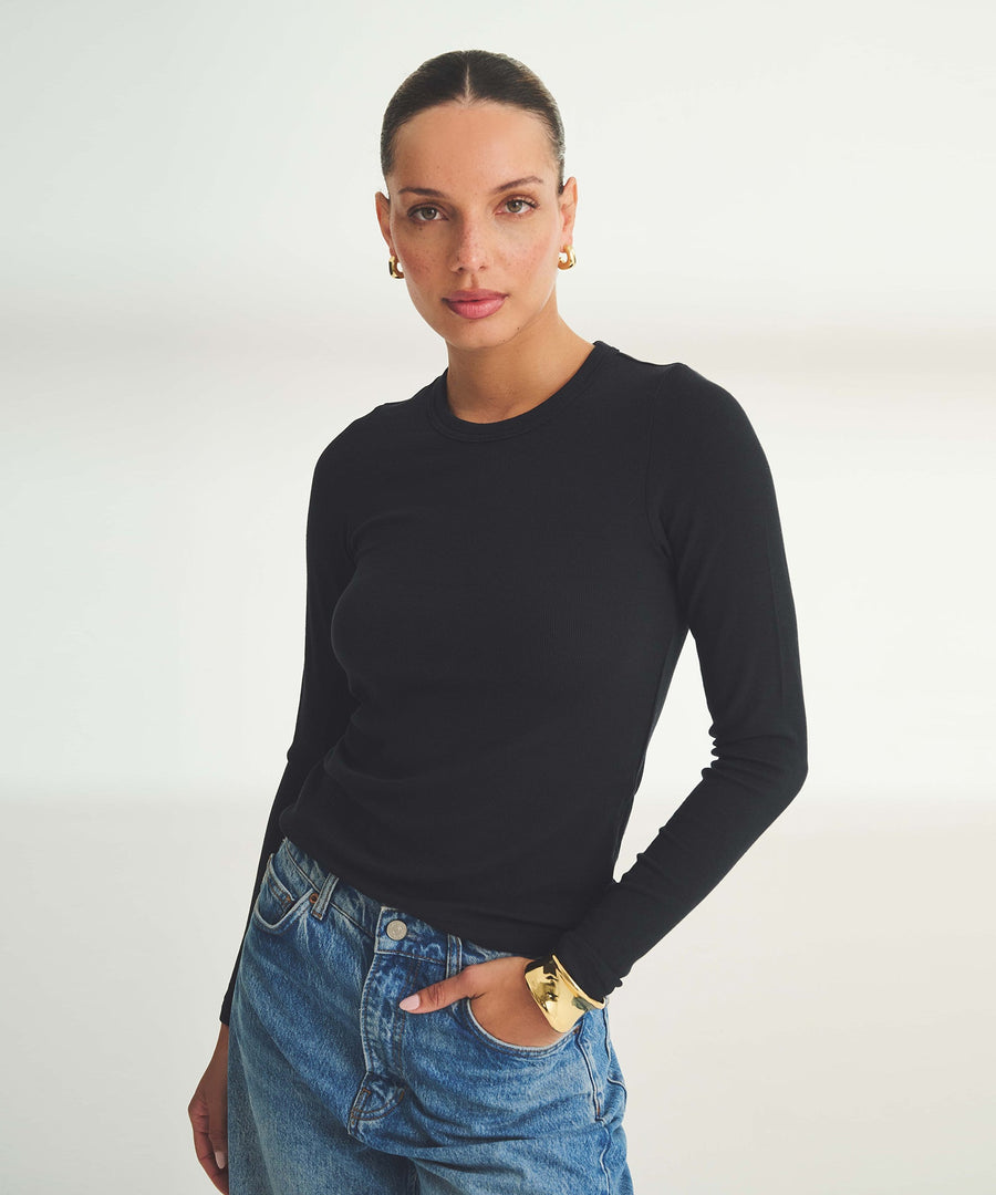 Baby Rib Long Sleeve Tee