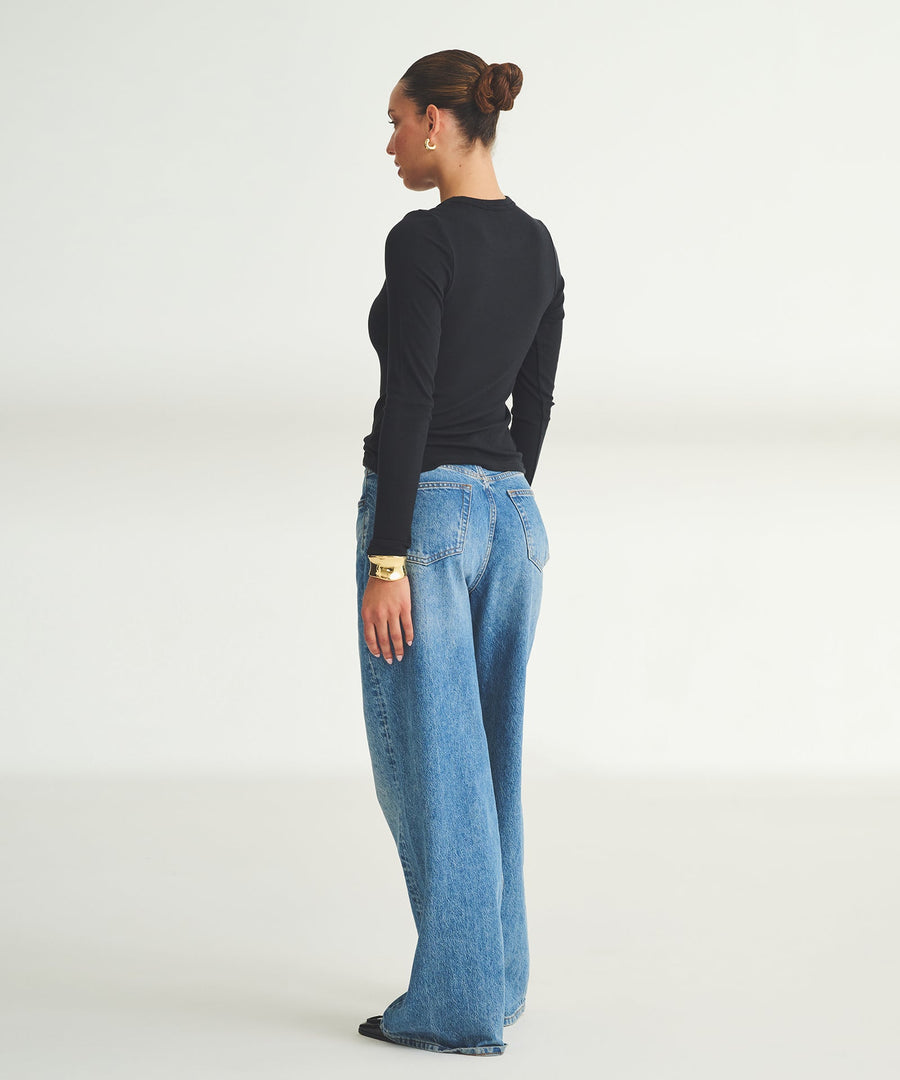 Baby Rib Long Sleeve Tee