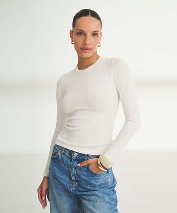 Baby Rib Long Sleeve Tee