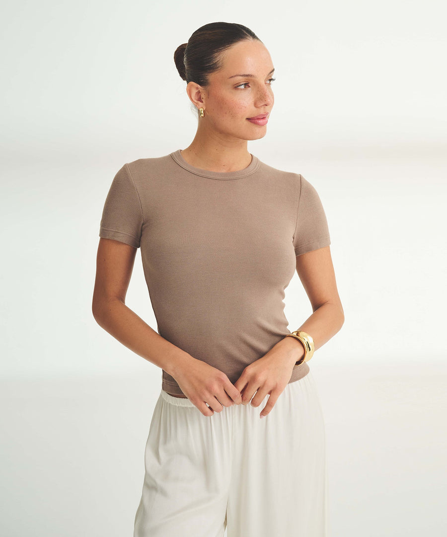 Baby Rib Short Sleeve Tee