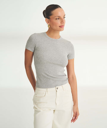 Baby Rib Short Sleeve Tee