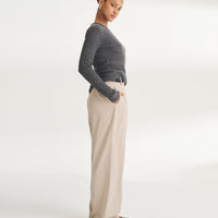 Lightweight Cashmere Ribbed Sweater