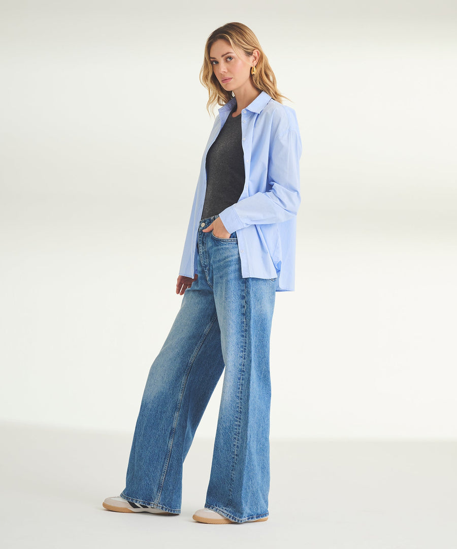 Cotton Button Down Shirt