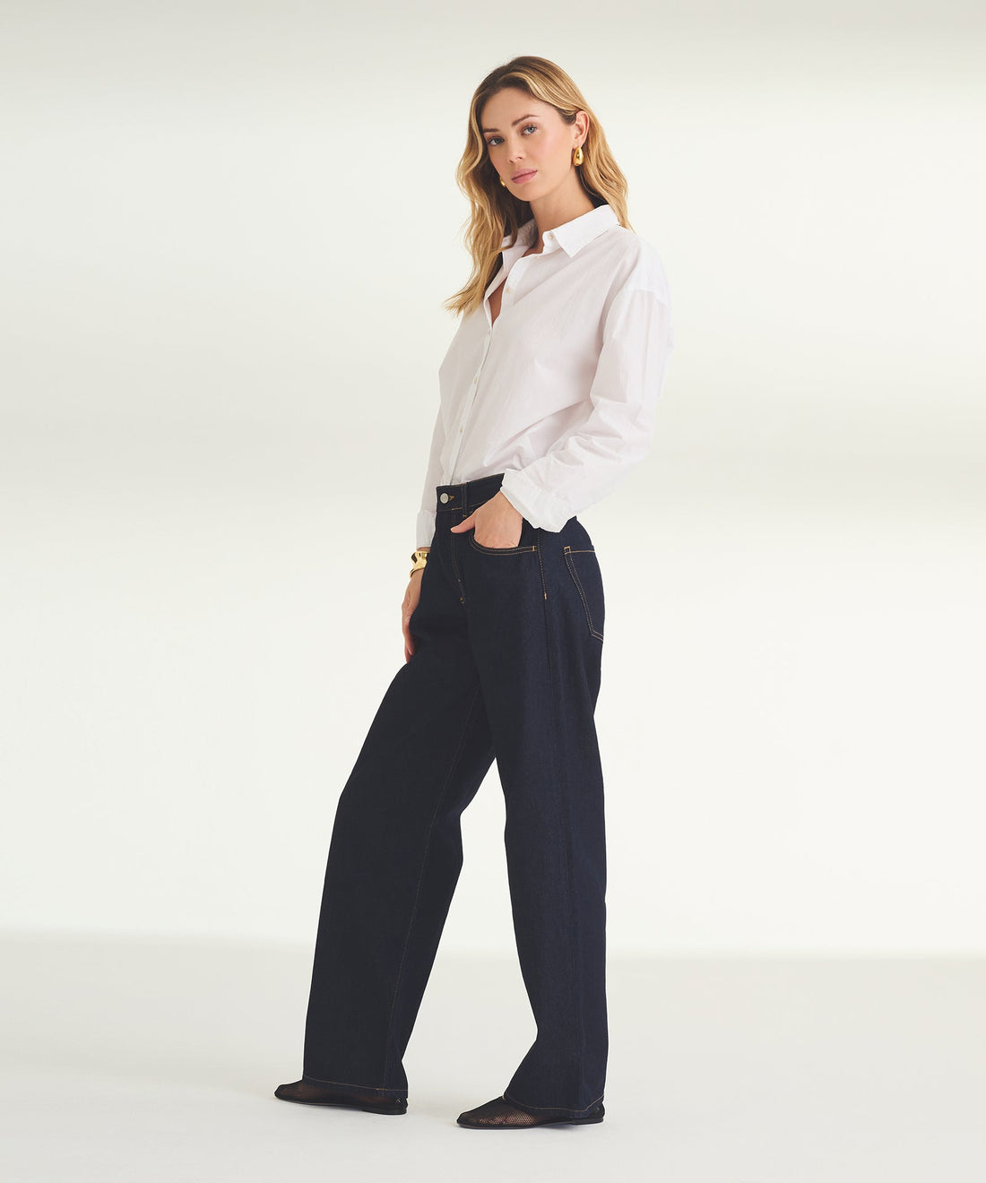 Cotton Button Down Shirt