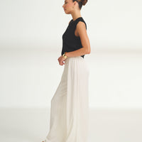 Cotton Sleeveless Cardigan