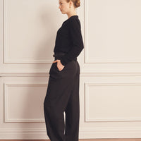 Super Fine Cashmere Long Sleeve Polo