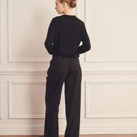 Super Fine Cashmere Long Sleeve Polo