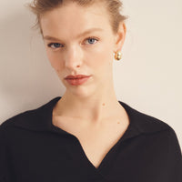Super Fine Cashmere Long Sleeve Polo