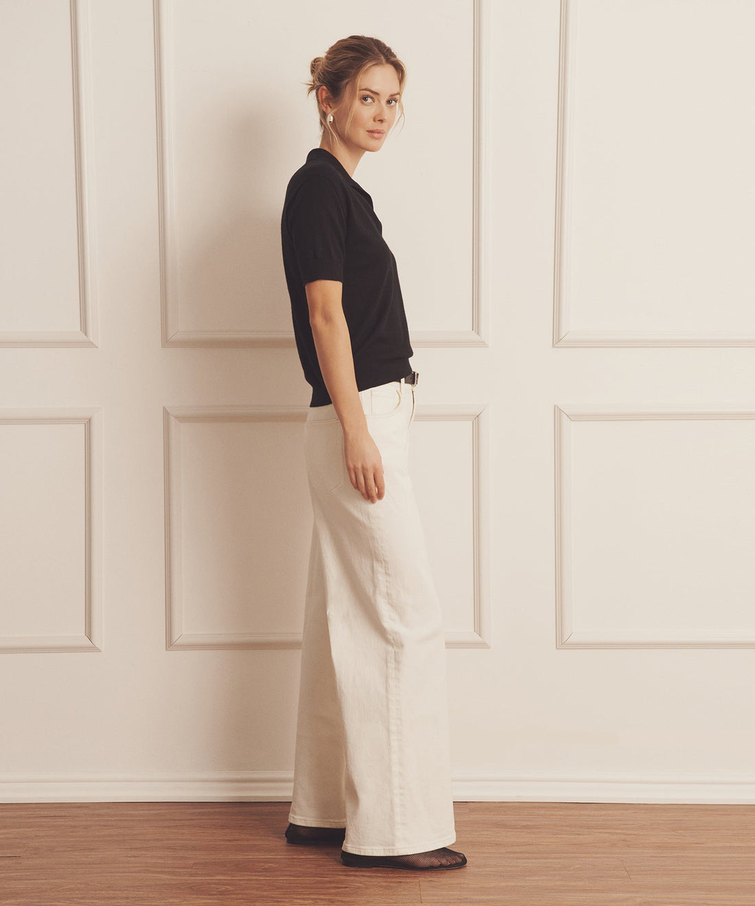 Super Fine Cashmere Short Sleeve Polo