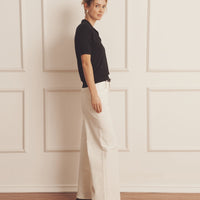 Super Fine Cashmere Short Sleeve Polo