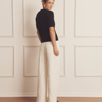 Super Fine Cashmere Short Sleeve Polo