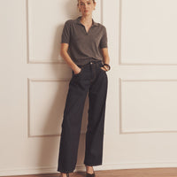Super Fine Cashmere Short Sleeve Polo