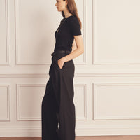 Super Fine Cashmere Shrunken T-Shirt